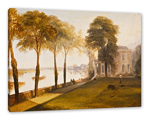 Generisch William Turner - Mortlake Terrace Early Summer Morning als Leinwandbild/Größe: 80x60 cm/Wandbild/Kunstdruck/fertig bespannt von Generisch