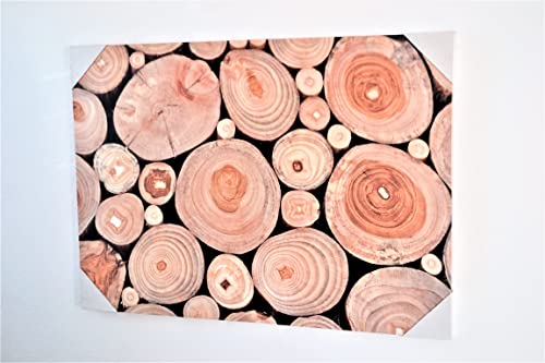 Generisch XL Leinwandbild Holzstapel Wanddeko 72 x 52 cm natur Bilder Keilrahmen Generisch XL Leinwandbild Holzstapel Wanddeko 72 x 52 cm natur Bilder Keilrahmen von Generisch