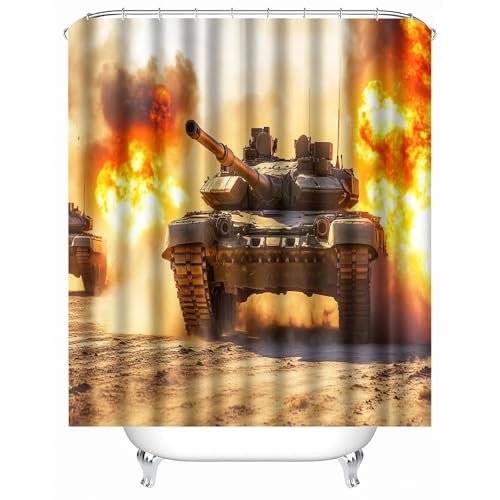 Generisch duschvorhang PVC frei 90 x 180 cm Tank duschvorhang Polyester Hochwertiger Mikrofaser Spritzschutz für modernes Apartment oder Gästebad MY5686 von Generisch