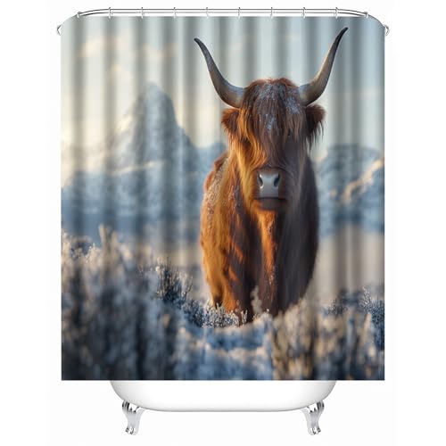Generisch duschvorhang bunt 180 x 180 cm Yak duschvorhang Haken Stilvoller Spritzschutz aus Mikrofaser für Fitnessraum, Wohnmobil oder Sauna MY3046 Generisch duschvorhang bunt 180 x 180 cm Yak duschvorhang Haken Stilvoller Spritzschutz aus Mikrofaser für Fitnessraum, Wohnmobil oder Sauna MY3046 von Generisch