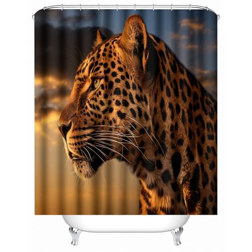 Generisch duschvorhang kurz 200 x 200 cm Graslandleopard duschvorhang lustig Modernes Mikrofaser Sichtschutz Panel für Studentenwohnung oder Gästebad MY4566 Generisch duschvorhang kurz 200 x 200 cm Graslandleopard duschvorhang lustig Modernes Mikrofaser Sichtschutz Panel für Studentenwohnung oder Gästebad MY4566 von Generisch