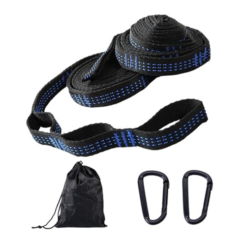 Generisch Hängemattengurte Set, 2er Pack Hängematte Befestigung Mit 2x2.6m Baumgurten, 2 Karabinern und Tasche, Hängematten Aufhängung Für Outdoor Schaukel, Balkon, Garten, Camping Zubehör Generisch Hängemattengurte Set, 2er Pack Hängematte Befestigung Mit 2x2.6m Baumgurten, 2 Karabinern und Tasche, Hängematten Aufhängung Für Outdoor Schaukel, Balkon, Garten, Camping Zubehör von Generisch