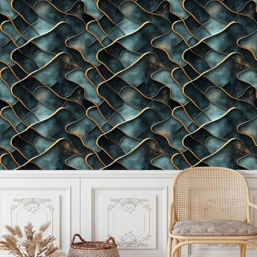 Generisch tapete selbstklebend 44wX1000Lcm Retro 3D Wellige Textur tapete steinoptik Modernes Wanddesign für Arbeitszimmer oder Home Office – selbstklebend und rückstandslos entfernbar EBZ9-260922 Generisch tapete selbstklebend 44wX1000Lcm Retro 3D Wellige Textur tapete steinoptik Modernes Wanddesign für Arbeitszimmer oder Home Office – selbstklebend und rückstandslos entfernbar EBZ9-260922 von Generisch