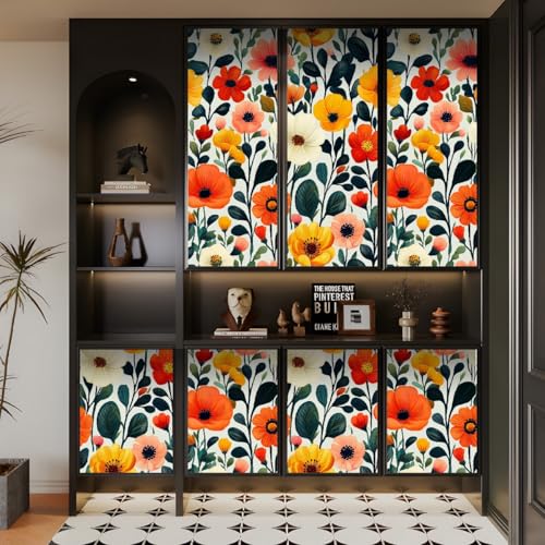 Generisch tapete selbstklebend 44wX500Lcm Bunte Blumen Der Karikatur tapetenkleister Ideal für temporäre Räume wie WG oder Ferienwohnung – ablösbar ohne Rückstände EBZ9-263063 Generisch tapete selbstklebend 44wX500Lcm Bunte Blumen Der Karikatur tapetenkleister Ideal für temporäre Räume wie WG oder Ferienwohnung – ablösbar ohne Rückstände EBZ9-263063 von Generisch