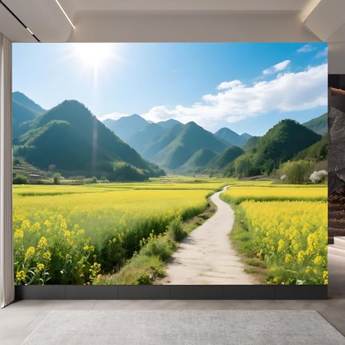 Generisch tapete vintage 400x280cm Farbe Raps vintage tapete Großformatiges 3D Wandbild auf Canvas ohne Kleberückseite, perfekt für Wohnwand EB24-1277 Generisch tapete vintage 400x280cm Farbe Raps vintage tapete Großformatiges 3D Wandbild auf Canvas ohne Kleberückseite, perfekt für Wohnwand EB24-1277 von Generisch