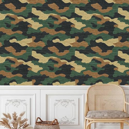 Generisch vinyltapete 44wX500Lcm Camouflage-Texturkunst tapete blumen Für Wohnzimmer, Schlafzimmer oder Home Office – modernes Design mit hochwertiger Oberfläche EBZ9-261546 Generisch vinyltapete 44wX500Lcm Camouflage-Texturkunst tapete blumen Für Wohnzimmer, Schlafzimmer oder Home Office – modernes Design mit hochwertiger Oberfläche EBZ9-261546 von Generisch