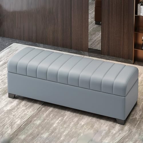Gepolsterte Aufbewahrungsbank mit Kissen, Eingangsbereich und Schlafzimmer-Organizer, platzsparende Schuhregal, einfache Montage für Wohnzimmer und Flur Gepolsterte Aufbewahrungsbank mit Kissen, Eingangsbereich und Schlafzimmer-Organizer, platzsparende Schuhregal, einfache Montage für Wohnzimmer und Flur von Generisch