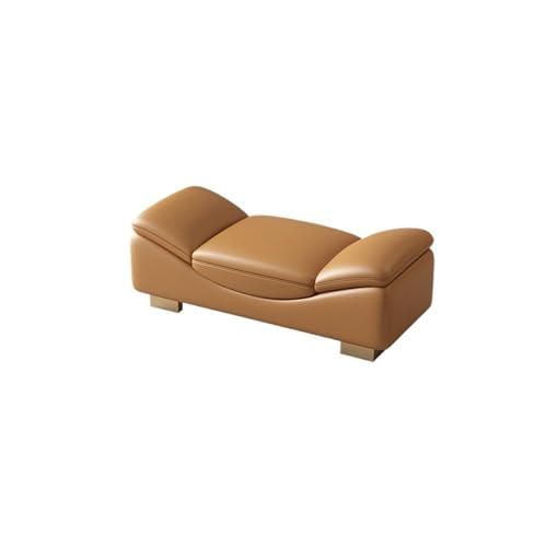 Gepolsterte Schlafzimmerbank mit Metallbeinen – stilvolle Ottoman-Fußstütze für Wohnzimmer, Eingangsbereich, Esszimmer und Flur – moderne Wohnkulturakzent" von Generisch