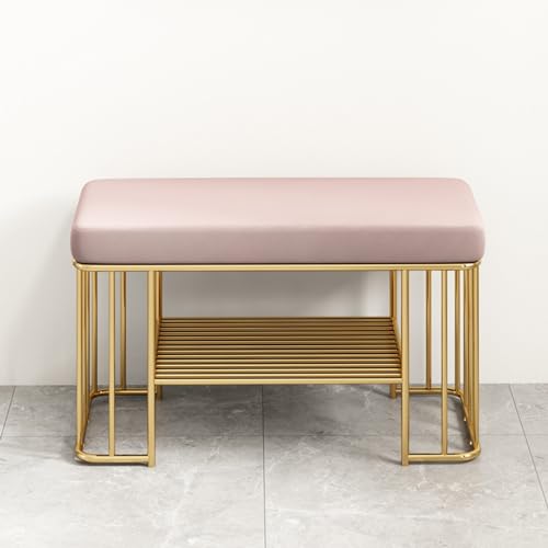 Gepolsterte Schuhbank – 2-stöckiger Eingangs-Organizer für Flur, stilvolle und funktionale Möbel Gepolsterte Schuhbank – 2-stöckiger Eingangs-Organizer für Flur, stilvolle und funktionale Möbel von Generisch