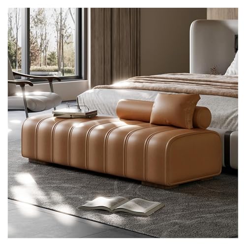 Gepolsterte Sitzbank mit Stauraum für Schlafzimmer, Bett-Organizer mit modernem Design von Generisch