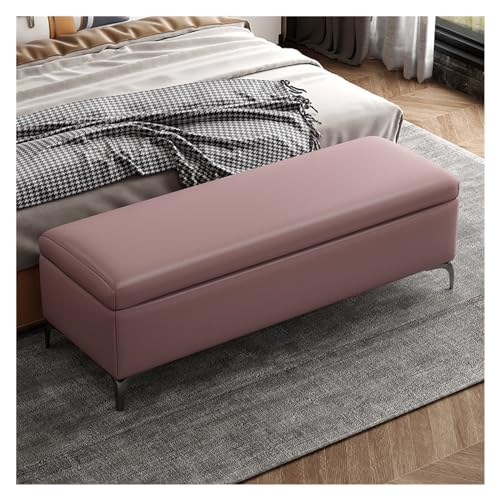 Gepolsterte Sitzbank mit Stauraum für Schlafzimmer und Eingangsbereich, multifunktionale Ottomane mit verstecktem Fach, perfekt für das Ende des Bettes oder Wohnraums Gepolsterte Sitzbank mit Stauraum für Schlafzimmer und Eingangsbereich, multifunktionale Ottomane mit verstecktem Fach, perfekt für das Ende des Bettes oder Wohnraums von Generisch