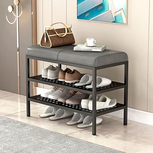 Gepolsterte Sitzbank mit gepolstertem Sitz für Eingangsbereich, Wohnzimmer, Flur – Organisieren Sie Schuhe und verbessern Sie die Dekoration Gepolsterte Sitzbank mit gepolstertem Sitz für Eingangsbereich, Wohnzimmer, Flur – Organisieren Sie Schuhe und verbessern Sie die Dekoration von Generisch