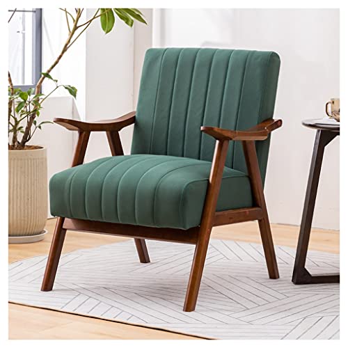 Gepolsterter Akzentsessel - Bequemer Sofasessel mit gepolstertem Kissen und Holzrahmen für Wohnzimmer und Büro Gepolsterter Akzentsessel - Bequemer Sofasessel mit gepolstertem Kissen und Holzrahmen für Wohnzimmer und Büro von Generisch