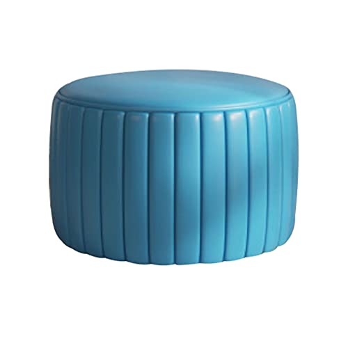 Gepolsterter Leder-Fußhocker & Beistelltisch – Vielseitiger Sofa & Schminktisch Hocker für Wohnzimmer & Schlafzimmer – Verschleißfester Schuhwickelsitz Gepolsterter Leder-Fußhocker & Beistelltisch – Vielseitiger Sofa & Schminktisch Hocker für Wohnzimmer & Schlafzimmer – Verschleißfester Schuhwickelsitz von Generisch