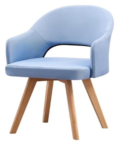 Gepolsterter Samtsessel mit Massivholzbeinen, 360° drehbar, Esszimmerstuhl, stilvolles Design mit hohler Rückenlehne, für Schlafzimmer, Wohnzimmer, Büro, bequemer Schreibtischstuhl Gepolsterter Samtsessel mit Massivholzbeinen, 360° drehbar, Esszimmerstuhl, stilvolles Design mit hohler Rückenlehne, für Schlafzimmer, Wohnzimmer, Büro, bequemer Schreibtischstuhl von Generisch