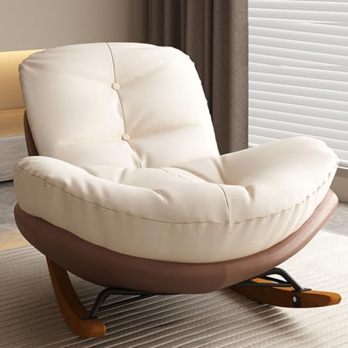 Gepolsterter Zero Gravity Loungesessel mit Schaukelfunktion, modernes Design für komfortable Entspannung im Wohnzimmer, Schlafzimmer oder Balkon von Generisch