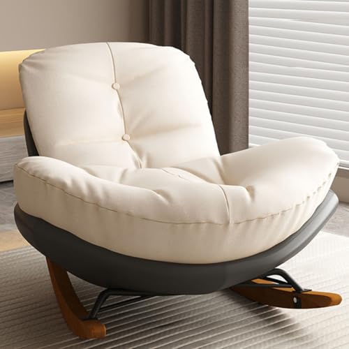 Gepolsterter Zero Gravity Loungesessel mit Schaukelfunktion, modernes Design für komfortable Entspannung im Wohnzimmer, Schlafzimmer oder Balkon von Generisch