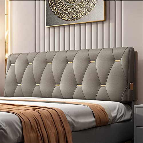 Gepolstertes King-Size-Kopfteil mit getuftetem Design und weichem Kissen, ideal für Schlafzimmer oder Zuhause, Bank, Kaffeefarben, 150 cm (Queen) von Generisch