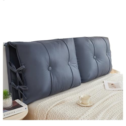 Gepolstertes Kopfteil zur Wandmontage mit abnehmbaren Kissen, Nachtstützkissen für Schlafzimmer, Hellblau, Lesekissen, 190 x 60 cm Gepolstertes Kopfteil zur Wandmontage mit abnehmbaren Kissen, Nachtstützkissen für Schlafzimmer, Hellblau, Lesekissen, 190 x 60 cm von Generisch