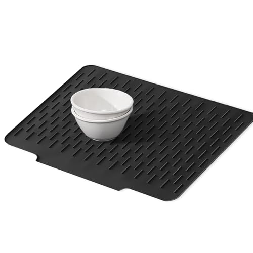 Geschirr Trocknungsmatte Für Die Küchenarbeitsplatte | Spülmaschinenfeste Silikon Abtropfunterlage Für Küchenarbeitsplatte | Rutschfeste Ablaufhalterung Für Teller Schüsseln Messer Gabel Löffel Babyfl Geschirr Trocknungsmatte Für Die Küchenarbeitsplatte | Spülmaschinenfeste Silikon Abtropfunterlage Für Küchenarbeitsplatte | Rutschfeste Ablaufhalterung Für Teller Schüsseln Messer Gabel Löffel Babyfl von Generisch