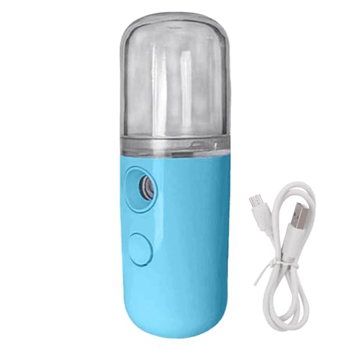Gesichtsdampfer Luftbefeuchter - Mini-Gesichtsnebelsprüher USB-Aufladung Hautpflegewerkzeug | Kabelloser Kaltspray Gesichtsdampfer mit feuchtigkeitsspendenden Nano-Partikeln, kompakte Gesichtsdampfer Luftbefeuchter - Mini-Gesichtsnebelsprüher USB-Aufladung Hautpflegewerkzeug | Kabelloser Kaltspray Gesichtsdampfer mit feuchtigkeitsspendenden Nano-Partikeln, kompakte von Generisch