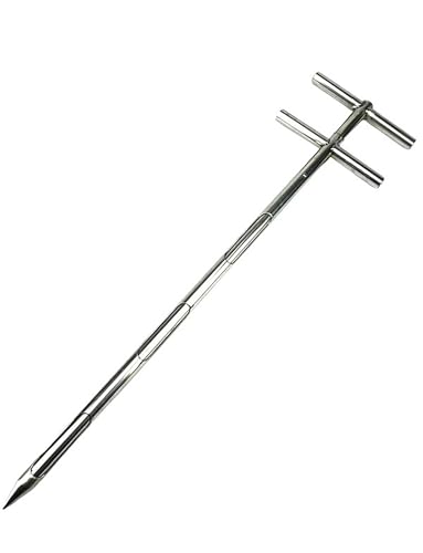 ​​Getreideprobenehmer aus Edelstahl, Getreidepulverprobenehmer, for Zement, Düngemittel, trockenen Sand und Pulver(2.5cm,100cm/39.4in) von Generisch