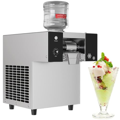 Gewerbliche Rasureismaschine, schnelle Kühlung mit lebensmittelechtem Edelstahl, hohe Tagesleistung für Desserts, Eis, Partys Gewerbliche Rasureismaschine, schnelle Kühlung mit lebensmittelechtem Edelstahl, hohe Tagesleistung für Desserts, Eis, Partys von Generisch