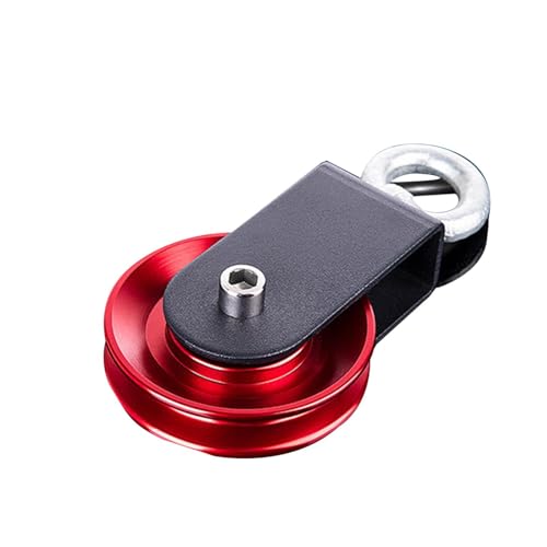 Gewichtsrolle - Einzelne Riemenscheibe - 360 ° Silent Gym Pulley System Gewichtskabel Pulley Fitness Gym Bearing Rad für Vogelzubehör Gewichtsrolle - Einzelne Riemenscheibe - 360 ° Silent Gym Pulley System Gewichtskabel Pulley Fitness Gym Bearing Rad für Vogelzubehör von Generisch