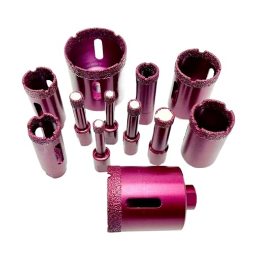 Gewinde Vakuum Gelötet Trocken Diamant Bohren Core Bits Keramik Fliesen Loch Säge Granit Marmor Porzellan Ziegel Bohrer Werkzeuge 1 pc(100mm) von Generisch