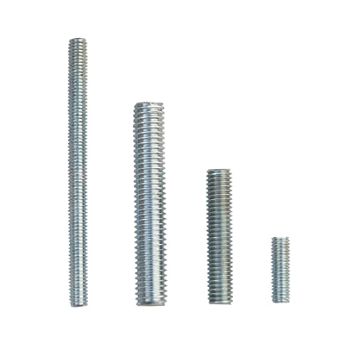 Gewindebolzen DIN 976, Stahl verzinkt, M4 - M10, Länge 20-200mm (10, M10 x 30mm) von Generisch