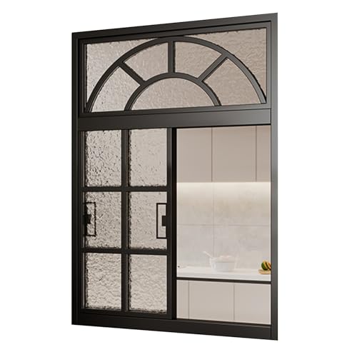 Gewölbtes Metallrahmenfenster mit gehärtetem Glas, perfekt für die Verbesserung der Ästhetik in Kuchen-, Kaffee- und Blumenläden Gewölbtes Metallrahmenfenster mit gehärtetem Glas, perfekt für die Verbesserung der Ästhetik in Kuchen-, Kaffee- und Blumenläden von Generisch