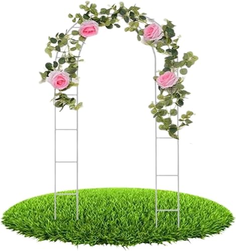 Gewölbtes Rankgitter für Kletterpflanzen, freistehende Pflanzgefäßstütze für Innen- und Außenbereich, 3,5 m x 2,2 m, langlebiges, elegantes Design für die Landschaftsgestaltung Gewölbtes Rankgitter für Kletterpflanzen, freistehende Pflanzgefäßstütze für Innen- und Außenbereich, 3,5 m x 2,2 m, langlebiges, elegantes Design für die Landschaftsgestaltung von Generisch