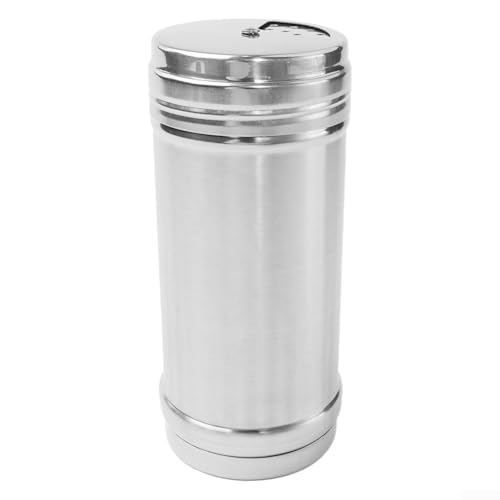 Gewürzstreuer aus Edelstahl zur Aufbewahrung von Salz und Pfeffer (XL) von Generisch