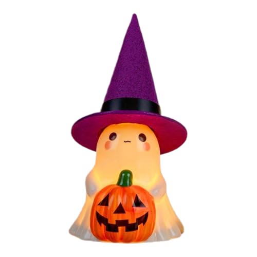 Ghost Light Up Decor - süße gruselig beleuchtete Ghost Figuren | Saisonale Urlaub Festliche Dekoration für Kamin -Tabletop -Mittelstücke Mantel Desk Party Tischstufe Tablett Ghost Light Up Decor - süße gruselig beleuchtete Ghost Figuren | Saisonale Urlaub Festliche Dekoration für Kamin -Tabletop -Mittelstücke Mantel Desk Party Tischstufe Tablett von Generisch