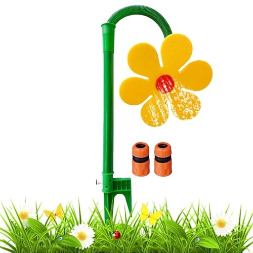 Gießkanne Gänseblümchen,Lustiger Tanzender Gartenregner Wasserspielzeug - Bewässerungssystem Sommerspielzeug Für Kinder Hunde Plantschen Im Garten Gießkanne Gänseblümchen,Lustiger Tanzender Gartenregner Wasserspielzeug - Bewässerungssystem Sommerspielzeug Für Kinder Hunde Plantschen Im Garten von Generisch