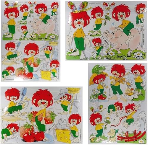 Glanzbilder Pumuckl Motiv Set aus 4 verschiedenen Papierbögen zum Basteln und Verzieren Poesiebilder Deko SET 8 Glanzbilder Pumuckl Motiv Set aus 4 verschiedenen Papierbögen zum Basteln und Verzieren Poesiebilder Deko SET 8 von Generisch