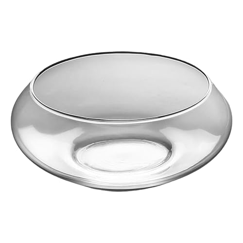Glas Aquarium Schale | Großes Pflanzgefäß Für Hydrokultur - Klar Rund Indoor Blumen Sukkulenten Vase Fischglas Für Tischdekoration Hochzeit Zuhause Festlich Glas Aquarium Schale | Großes Pflanzgefäß Für Hydrokultur - Klar Rund Indoor Blumen Sukkulenten Vase Fischglas Für Tischdekoration Hochzeit Zuhause Festlich von Generisch