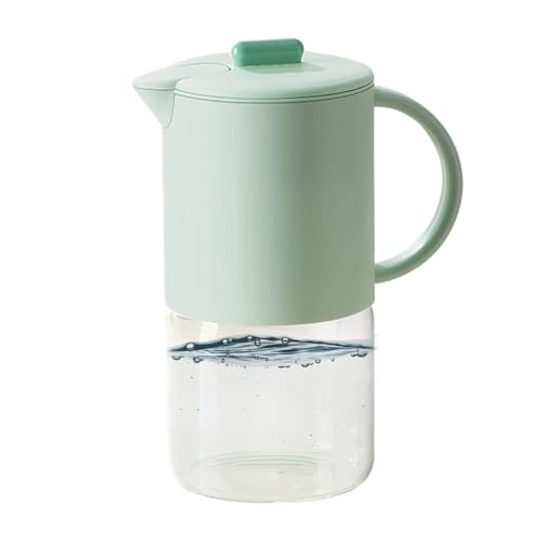 Glas Karaffe,1500ml Wasser Krug Für Eistee Und Selbstgemachten Saft - Luftdichter Spender Für Tee Kaffee Cocktails Heiße Kalte Getränke,Für Kaffee Cocktails Milch Party Glas Karaffe,1500ml Wasser Krug Für Eistee Und Selbstgemachten Saft - Luftdichter Spender Für Tee Kaffee Cocktails Heiße Kalte Getränke,Für Kaffee Cocktails Milch Party von Generisch