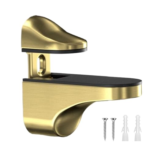 Glas Schelle - Verstellbare Duschglas Halterungen Halter - Clip Ersatzteile Für Acrylglas Stange Tür Holz Für Badezimmer Dusche Glas Schelle - Verstellbare Duschglas Halterungen Halter - Clip Ersatzteile Für Acrylglas Stange Tür Holz Für Badezimmer Dusche von Generisch