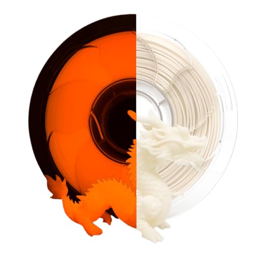 Glow Printer Filament - Glowing In The Dark Multicolor Filament Bundle | Für den Ender-Drucker, Standard-3D-Druck-Seidenspulen für Profis von Generisch