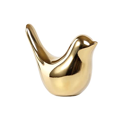 Goldene Keramik Vogel Figur Kreative Dekofigur im Modernen Stil Elegantes Tischdeko Ornament für Wohnzimmer Regal & Büro Stilvolle Wohnaccessoires für Zuhause Goldene Keramik Vogel Figur Kreative Dekofigur im Modernen Stil Elegantes Tischdeko Ornament für Wohnzimmer Regal & Büro Stilvolle Wohnaccessoires für Zuhause von Generisch