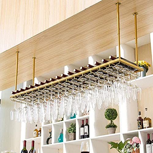 Goldfarbener Weinflaschenhalter mit Glasablage, Wandmontage, Weinglasregal, elegante Weinaufbewahrungslösung für Zuhause, Bar, Küche und Esszimmer Goldfarbener Weinflaschenhalter mit Glasablage, Wandmontage, Weinglasregal, elegante Weinaufbewahrungslösung für Zuhause, Bar, Küche und Esszimmer von Generisch