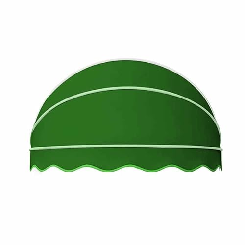 Green Dome Canopy – Faltbare Aluminiumrahmenmarkise für Fenster, Türen, Terrassen, Balkone, 145 cm Schattenabdeckung für den Außenbereich, UV-Schutz, wetterbeständig Green Dome Canopy – Faltbare Aluminiumrahmenmarkise für Fenster, Türen, Terrassen, Balkone, 145 cm Schattenabdeckung für den Außenbereich, UV-Schutz, wetterbeständig von Generisch