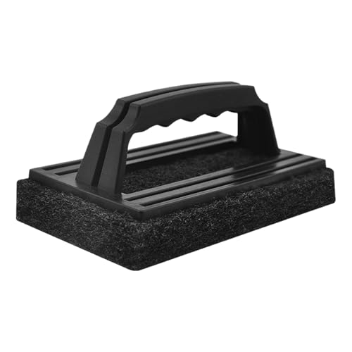 Grillbürste – Grillreiniger Reinigungsbürste | Robuster Grillschrubber mit Scheuerschwamm | Langlebiger Schaber Grilldraht Brrush für Outdoor Grill Reinigung Grillroste flache Oberflächen und Küche von Generisch