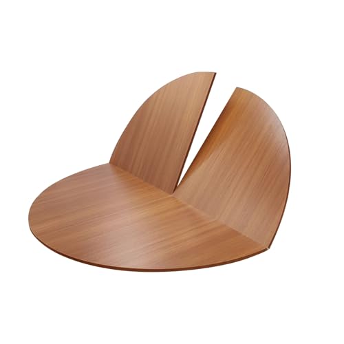 Große, runde, faltbare Tischplatte 120–240 cm – Holz-Ersatzplatte, platzsparendes Design für einfache Lagerung, perfekt für Essen oder Veranstaltungen, keine Beine im Lieferumfang enthalten von Generisch