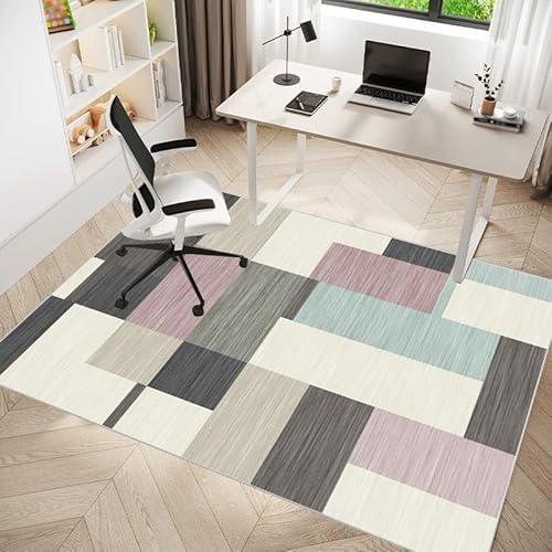 Große 130 x 150 cm Bodenschutzmatte für Büro und Zuhause, Premium-Gaming-Stuhlmatte mit Holz-/Fliesenschutz, robuste Schreibtischstuhlmatte, rutschfester Teppichschutz, Bodenmatte, Computerstuhl, Ma Große 130 x 150 cm Bodenschutzmatte für Büro und Zuhause, Premium-Gaming-Stuhlmatte mit Holz-/Fliesenschutz, robuste Schreibtischstuhlmatte, rutschfester Teppichschutz, Bodenmatte, Computerstuhl, Ma von Generisch