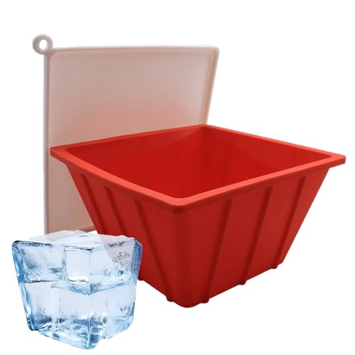 Große Eiswürfelform - Kalte Tauchwanne Große Silikon Eisform,Getränkekühler Wasserkühler Form Dicht - Camping Treffen Große Eiswürfelform - Kalte Tauchwanne Große Silikon Eisform,Getränkekühler Wasserkühler Form Dicht - Camping Treffen von Generisch