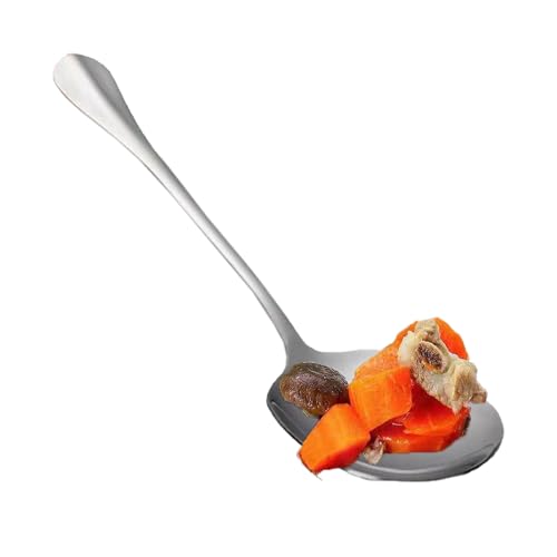 Große Löffel zum Servieren von Lebensmitteln - Extragrand -Reispoons, Metallutensilien zum Servieren | Langlebige Küche für Salate und Paste, Edelstahl -Utensilien mit Griff von Generisch