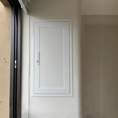 Große Metall-Zugangsplatte für Trockenbau, robuste Klimaanlagentür mit Schloss und Schlüssel, Wand-Inspektionsluke für Dachboden, Schule, Hotel Große Metall-Zugangsplatte für Trockenbau, robuste Klimaanlagentür mit Schloss und Schlüssel, Wand-Inspektionsluke für Dachboden, Schule, Hotel von Generisch
