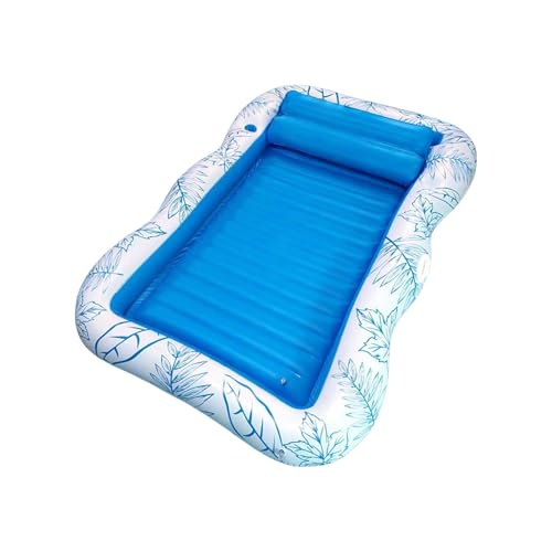 Große Pool -Liege mit großer Erwachsener - Wasserblasable Float Matte mit Getränkehalter Pool River Seaside Urlaubsgärten Wasser Freizeit langlebige BAU Große Pool -Liege mit großer Erwachsener - Wasserblasable Float Matte mit Getränkehalter Pool River Seaside Urlaubsgärten Wasser Freizeit langlebige BAU von Generisch